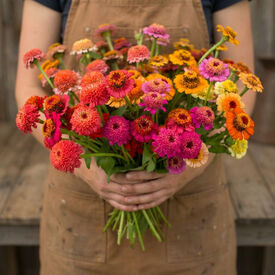 Candy Mix, Zinnia Seeds